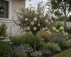 Double Pink Rose of Sharon Tree