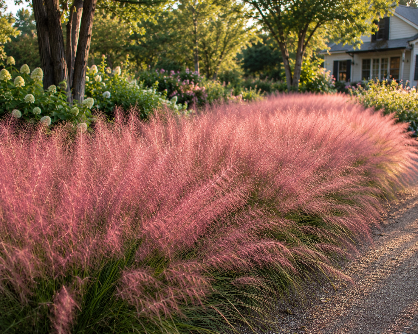 Pink Muhly Grass