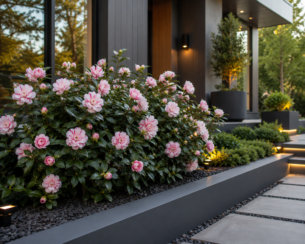 L.A. Peppermint Camellia