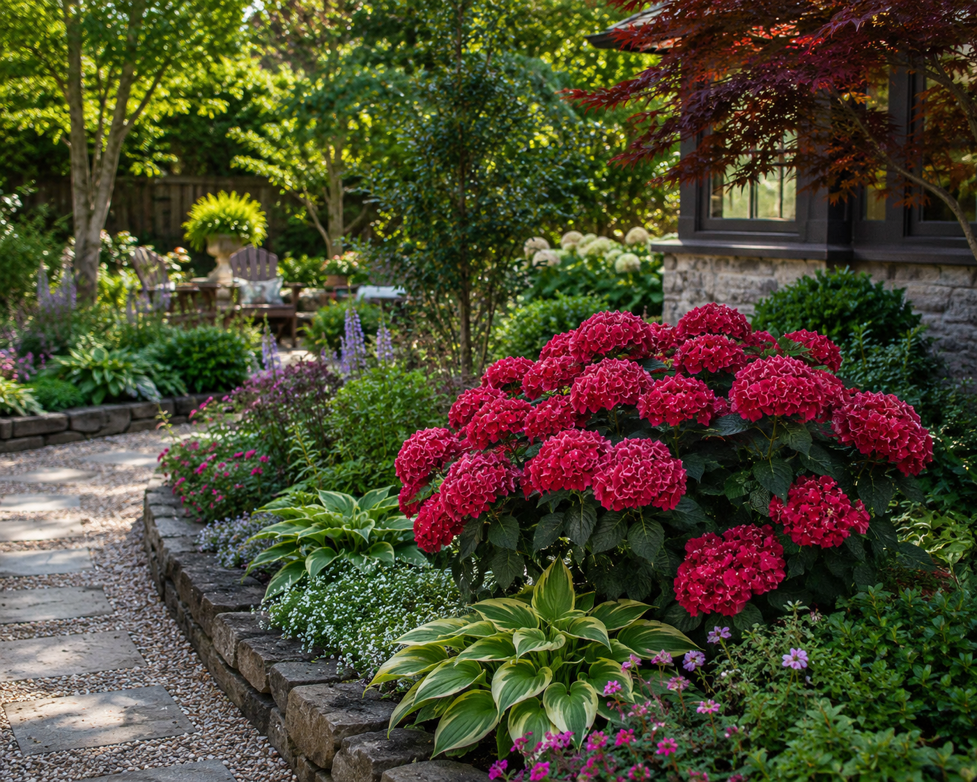 Frill Ride® Reblooming Hydrangea