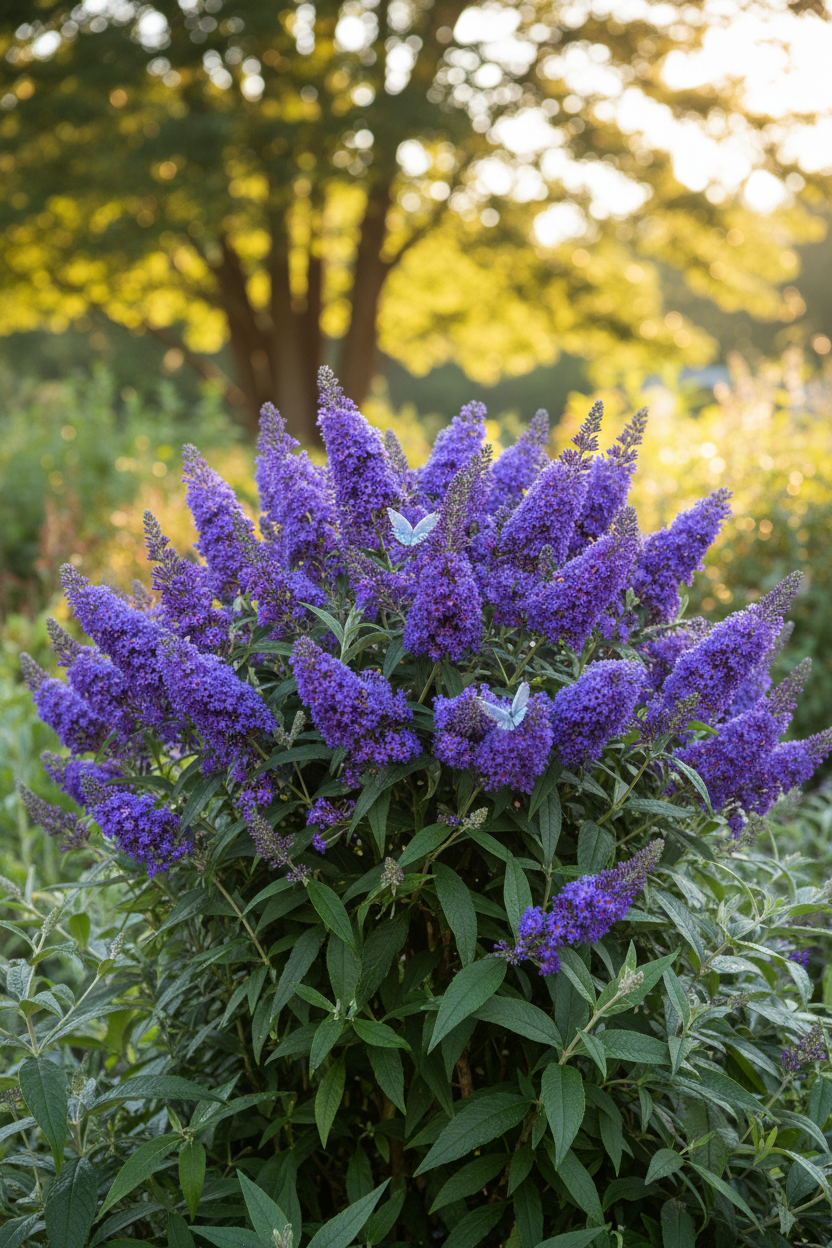 Pugster Blue® Butterfly Bush | Compact Blue Flowering Shrub